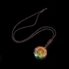 Chakra Orgonite Necklace – Balances Orgone Energy & EMF Protection